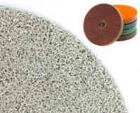 Полировальный диск для мрамора "Спонж" Д125 №10000 Полировальный диск для мрамора "Спонж" Д125 №10000